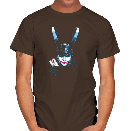The Trickster Exclusive - Mens T-Shirts RIPT Apparel Small / Dark Chocolate