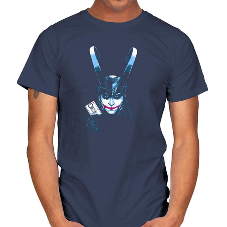 The Trickster Exclusive - Mens T-Shirts RIPT Apparel Small / Navy