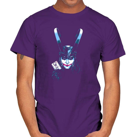 The Trickster Exclusive - Mens T-Shirts RIPT Apparel Small / Purple