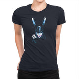 The Trickster Exclusive - Womens Premium T-Shirts RIPT Apparel Small / Midnight Navy