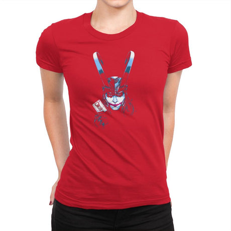 The Trickster Exclusive - Womens Premium T-Shirts RIPT Apparel Small / Red