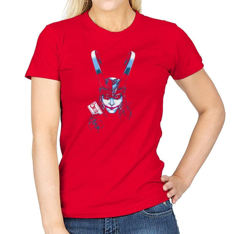 The Trickster Exclusive - Womens T-Shirts RIPT Apparel Small / Red