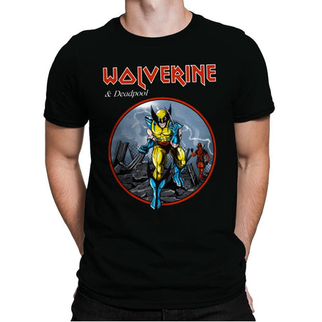 The Trooper - Mens Premium T-Shirts RIPT Apparel Small / Black
