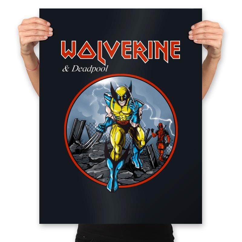 The Trooper - Prints Posters RIPT Apparel 18x24 / Black