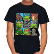 The Turtle Bunch - Mens T-Shirts RIPT Apparel Small / Black