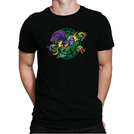 The Turtlepuff Boys - Mens Premium T-Shirts RIPT Apparel Small / Black