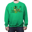 The Turtles - Crew Neck Sweatshirt Crew Neck Sweatshirt RIPT Apparel Small / Irish Green