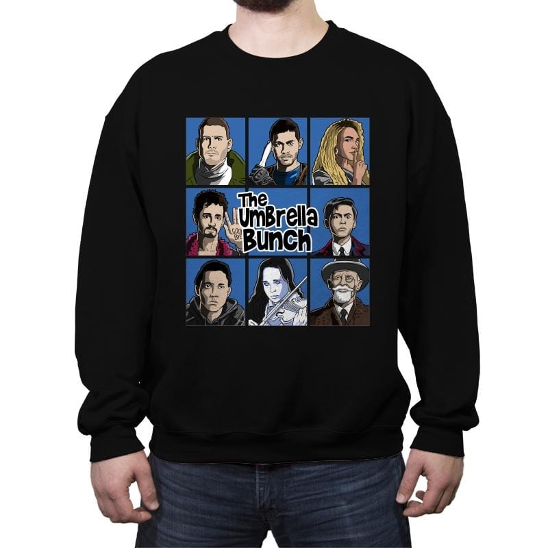 The Umbrella Bunch - Crew Neck Sweatshirt Crew Neck Sweatshirt RIPT Apparel