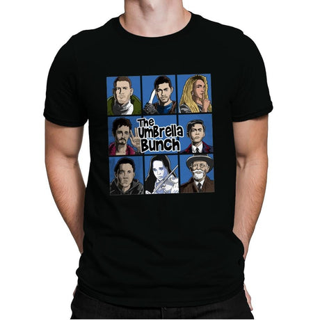 The Umbrella Bunch - Mens Premium T-Shirts RIPT Apparel Small / Black