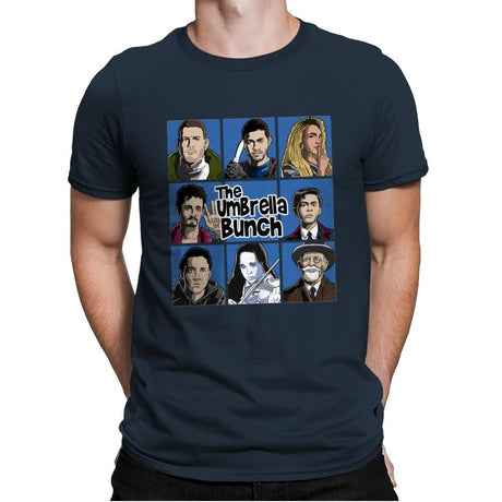 The Umbrella Bunch - Mens Premium T-Shirts RIPT Apparel Small / Indigo