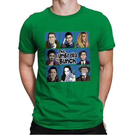 The Umbrella Bunch - Mens Premium T-Shirts RIPT Apparel Small / Kelly Green