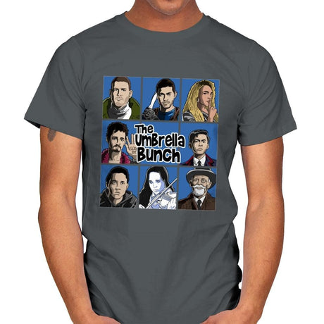 The Umbrella Bunch - Mens T-Shirts RIPT Apparel Small / Charcoal