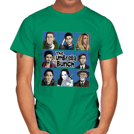 The Umbrella Bunch - Mens T-Shirts RIPT Apparel Small / Kelly Green