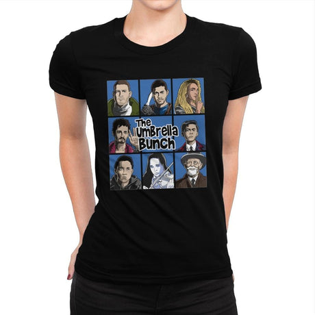 The Umbrella Bunch - Womens Premium T-Shirts RIPT Apparel Small / Indigo