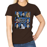 The Umbrella Bunch - Womens T-Shirts RIPT Apparel Small / Dark Chocolate