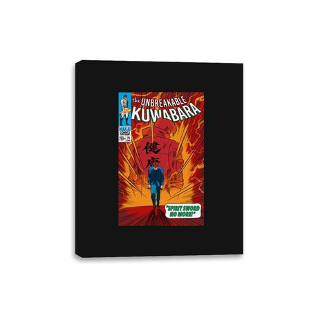 The Unbreakable Kuwabara - Canvas Wraps Canvas Wraps RIPT Apparel 8x10 / Black