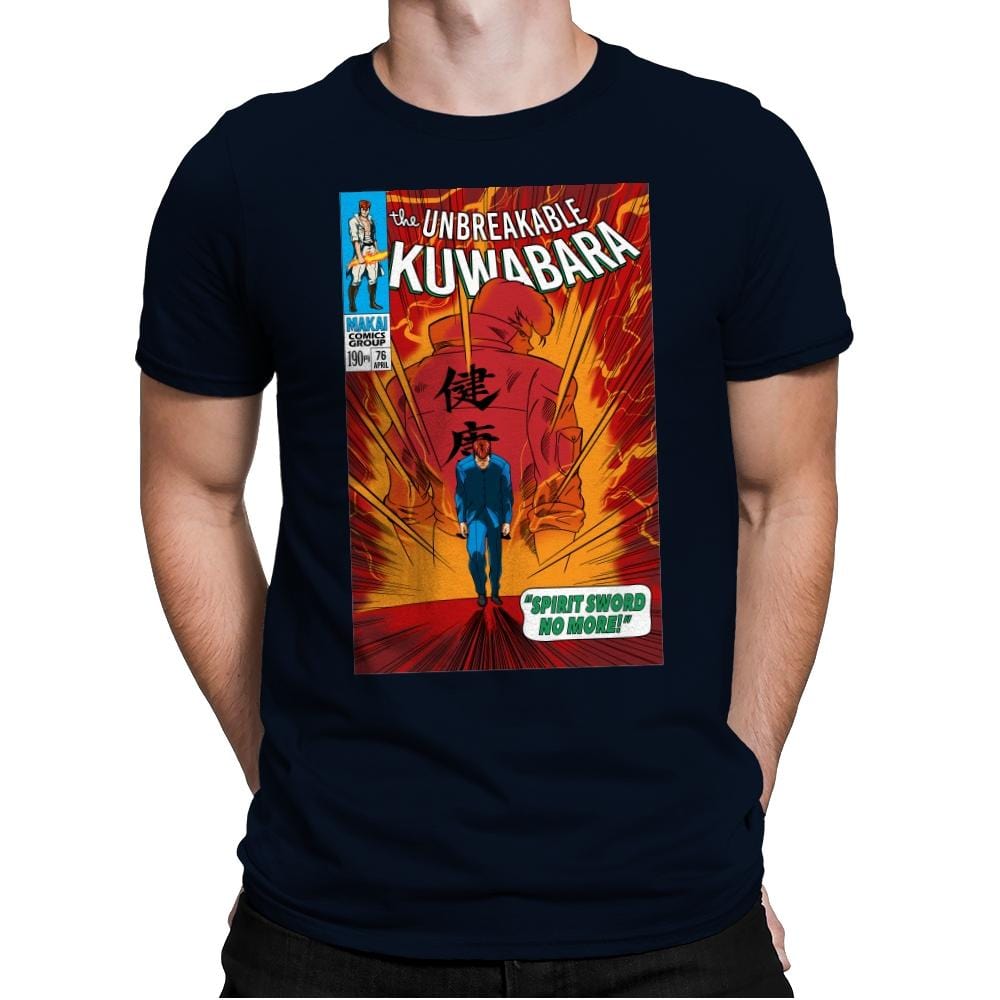 The Unbreakable Kuwabara - Mens Premium T-Shirts RIPT Apparel Small / Midnight Navy