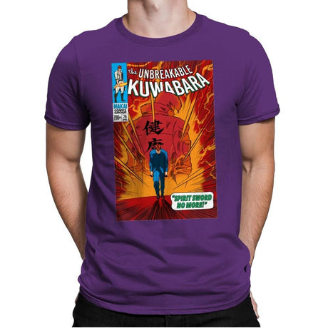 The Unbreakable Kuwabara - Mens Premium T-Shirts RIPT Apparel Small / Purple Rush