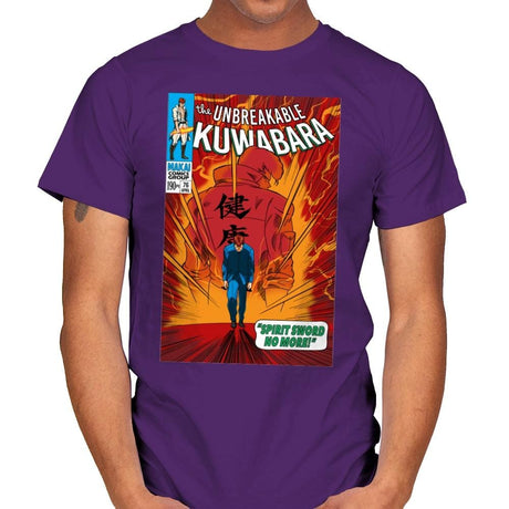 The Unbreakable Kuwabara - Mens T-Shirts RIPT Apparel Small / Purple