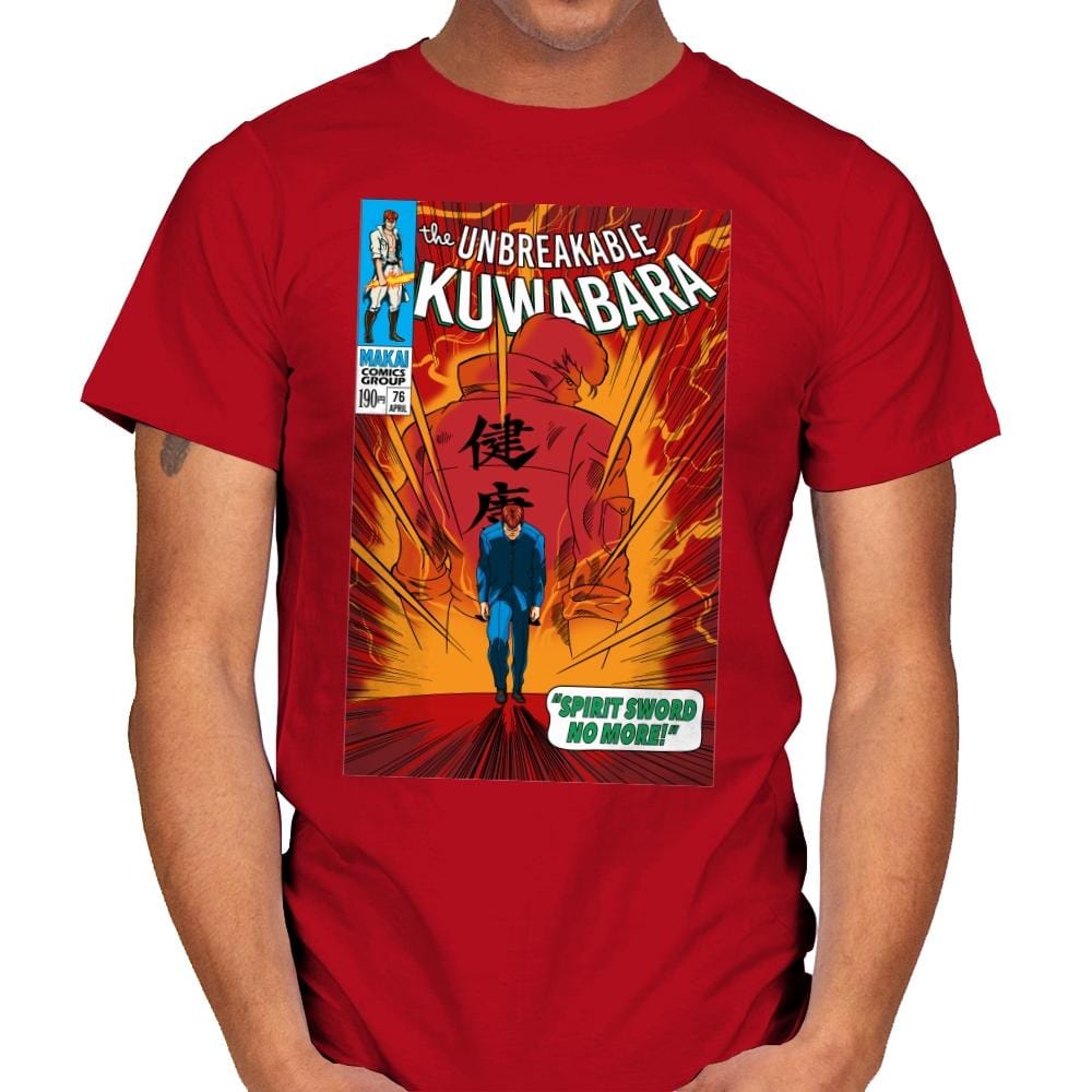 The Unbreakable Kuwabara - Mens T-Shirts RIPT Apparel Small / Red