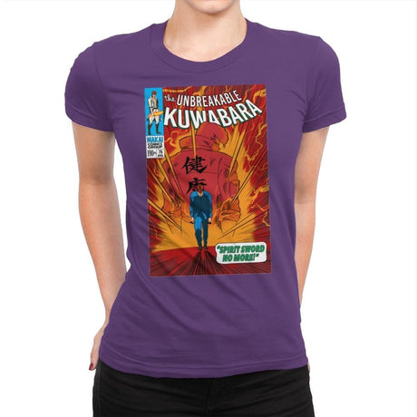 The Unbreakable Kuwabara - Womens Premium T-Shirts RIPT Apparel Small / Purple Rush