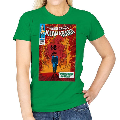 The Unbreakable Kuwabara - Womens T-Shirts RIPT Apparel Small / Irish Green