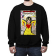 The Uncanny Bride - Crew Neck Sweatshirt Crew Neck Sweatshirt RIPT Apparel Small / Black