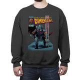 The Uncanny Dimension-X - Crew Neck Sweatshirt Crew Neck Sweatshirt RIPT Apparel Small / Charcoal