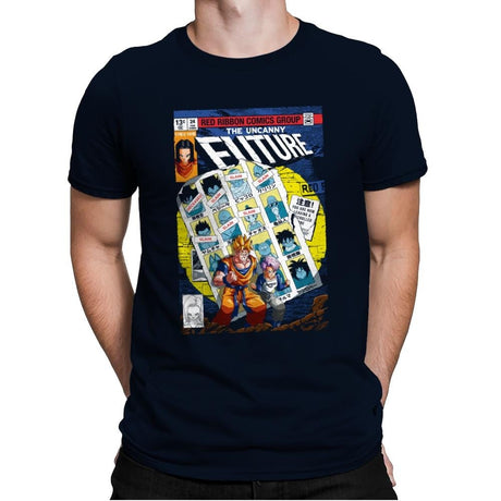 The Uncanny Future - Mens Premium T-Shirts RIPT Apparel Small / Midnight Navy