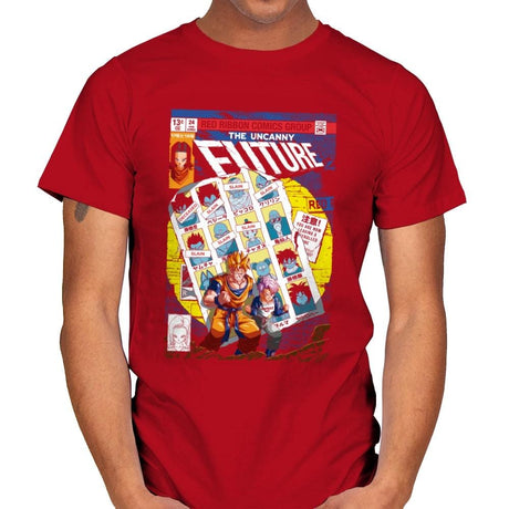 The Uncanny Future - Mens T-Shirts RIPT Apparel Small / Red