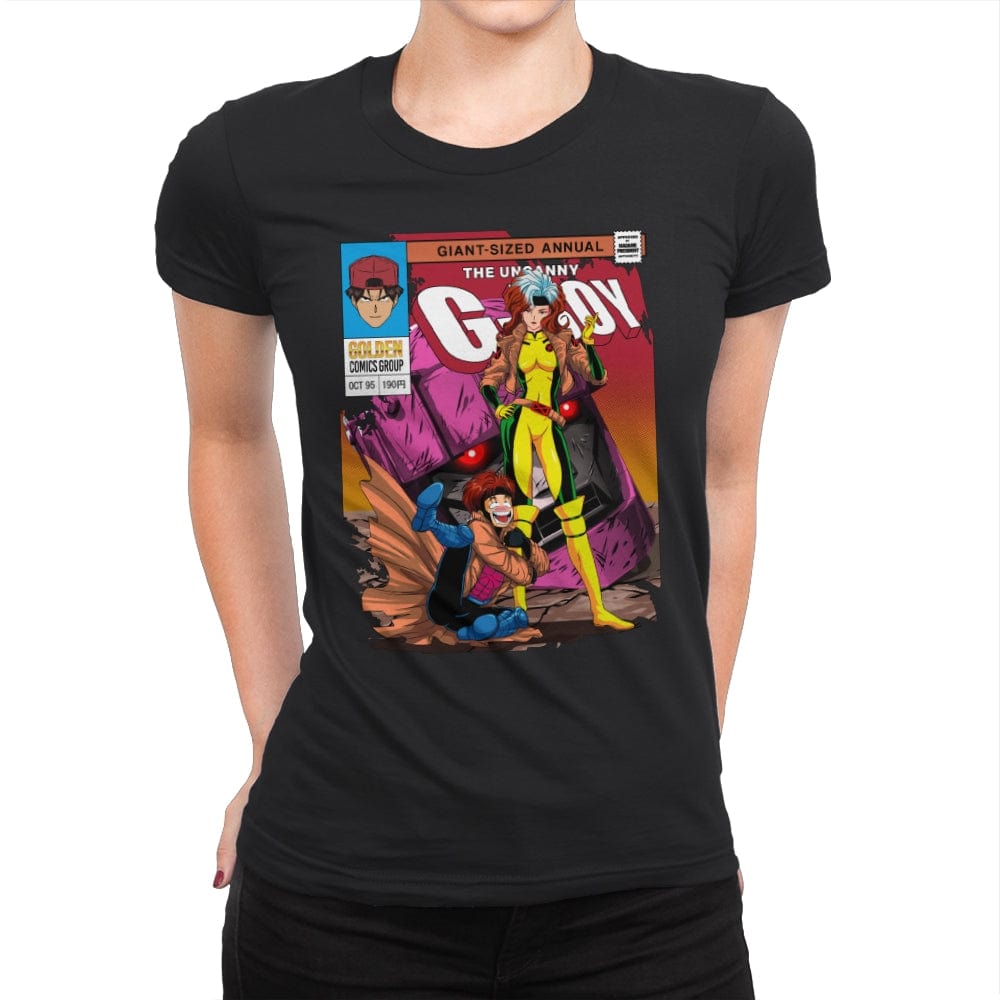 The Uncanny G-Boy - Womens Premium T-Shirts RIPT Apparel Small / Black