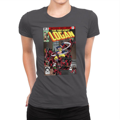 The Uncanny Logan - Womens Premium T-Shirts RIPT Apparel Small / Heavy Metal