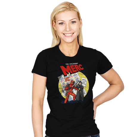 The Uncanny Merc - Womens T-Shirts RIPT Apparel