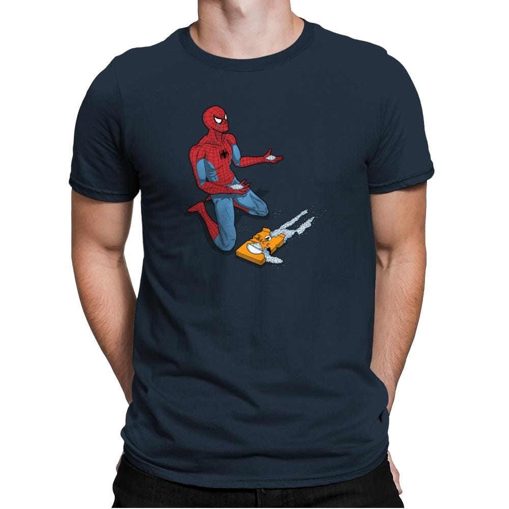 The Uncle Ben Tragedy Exclusive - Mens Premium T-Shirts RIPT Apparel Small / Indigo