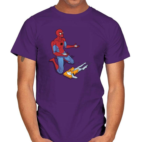 The Uncle Ben Tragedy Exclusive - Mens T-Shirts RIPT Apparel Small / Purple
