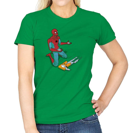 The Uncle Ben Tragedy Exclusive - Womens T-Shirts RIPT Apparel Small / Irish Green