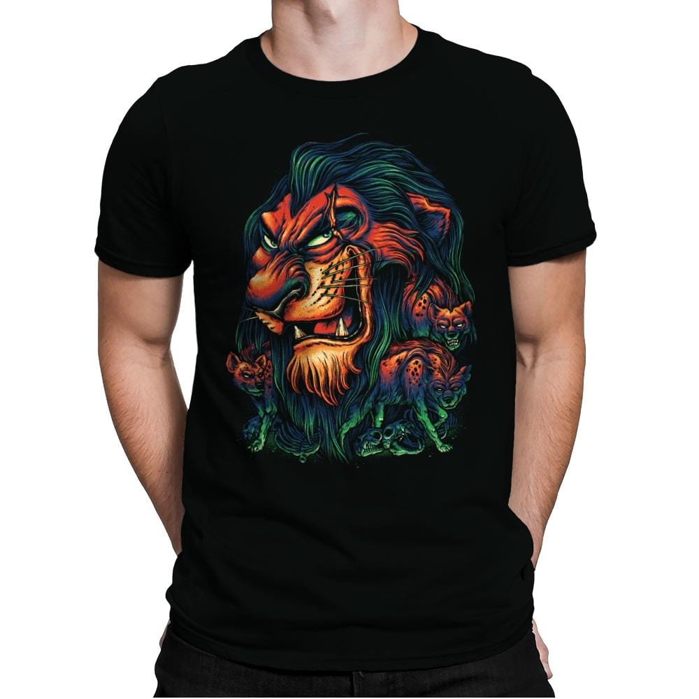 The Uncrowned King - Mens Premium T-Shirts RIPT Apparel Small / Black