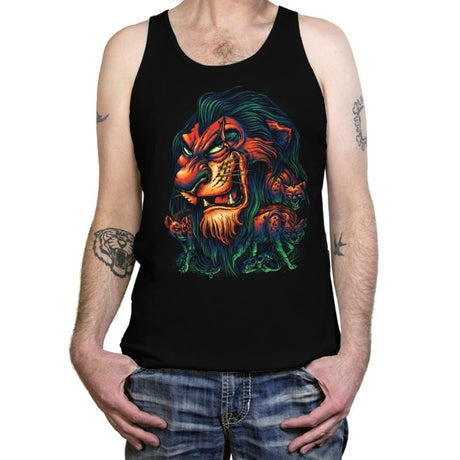The Uncrowned King - Tanktop Tanktop RIPT Apparel X-Small / Black