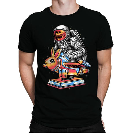 The Universe Is Calling - Mens Premium T-Shirts RIPT Apparel Small / Black