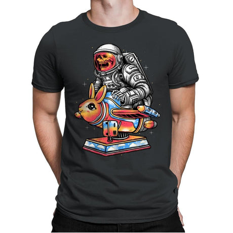 The Universe Is Calling - Mens Premium T-Shirts RIPT Apparel Small / Heavy Metal