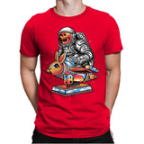 The Universe Is Calling - Mens Premium T-Shirts RIPT Apparel Small / Red