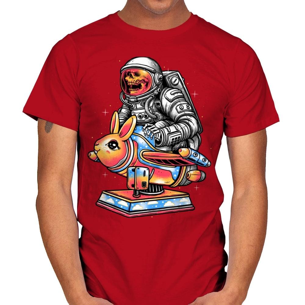 The Universe Is Calling - Mens T-Shirts RIPT Apparel Small / Red