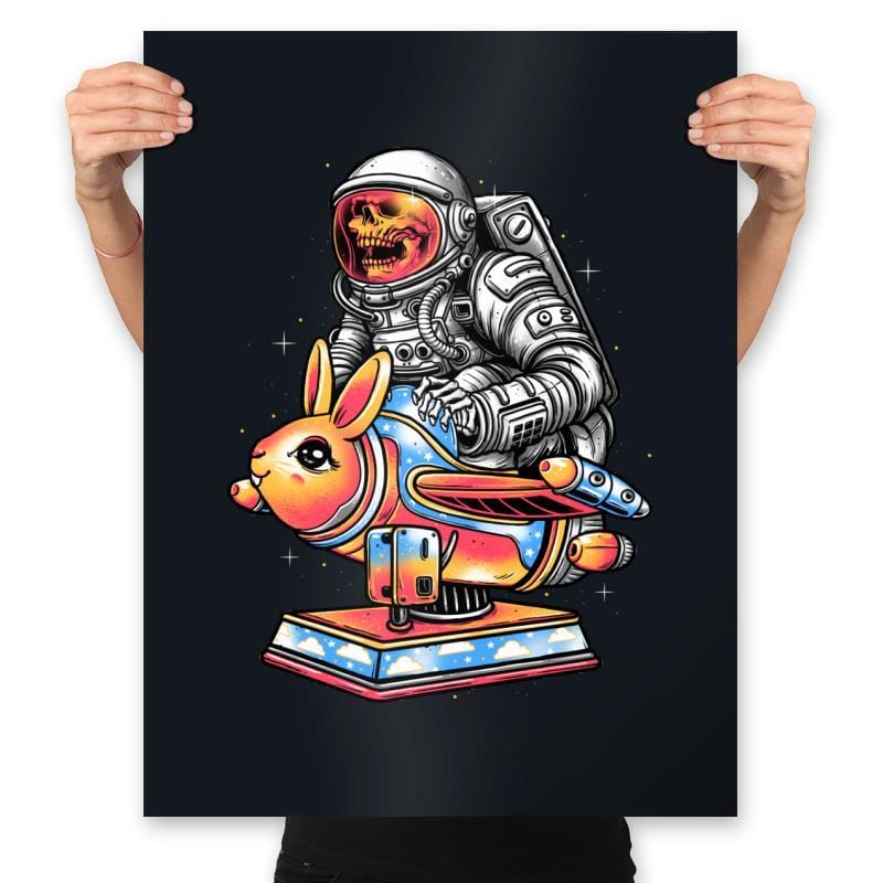 The Universe Is Calling - Prints Posters RIPT Apparel 18x24 / Black