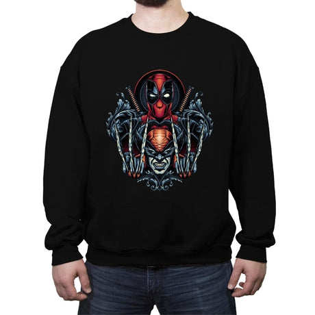 The Unkillables - Crew Neck Sweatshirt Crew Neck Sweatshirt RIPT Apparel Small / Black