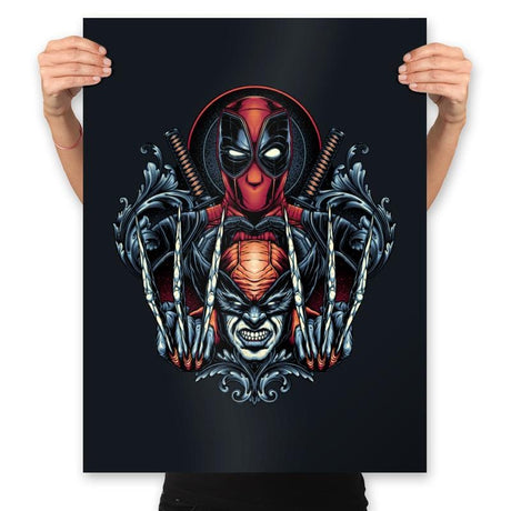 The Unkillables - Prints Posters RIPT Apparel 18x24 / Black