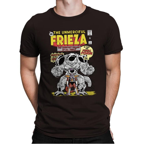 The Unmerciful Frieza - Best Seller - Mens Premium T-Shirts RIPT Apparel Small / Dark Chocolate