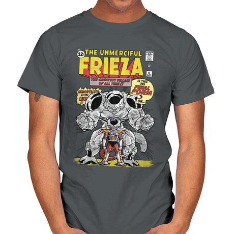 The Unmerciful Frieza - Best Seller - Mens T-Shirts RIPT Apparel Small / Charcoal