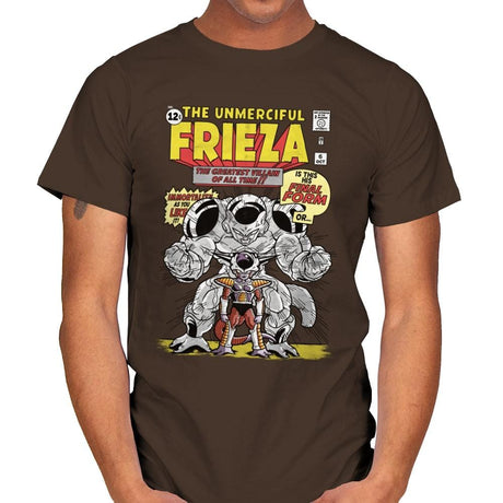 The Unmerciful Frieza - Best Seller - Mens T-Shirts RIPT Apparel Small / Dark Chocolate