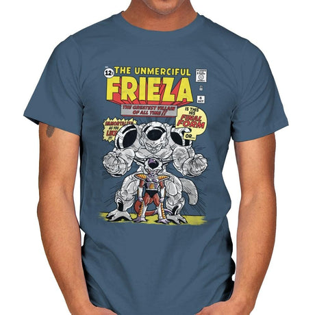 The Unmerciful Frieza - Best Seller - Mens T-Shirts RIPT Apparel Small / Indigo Blue