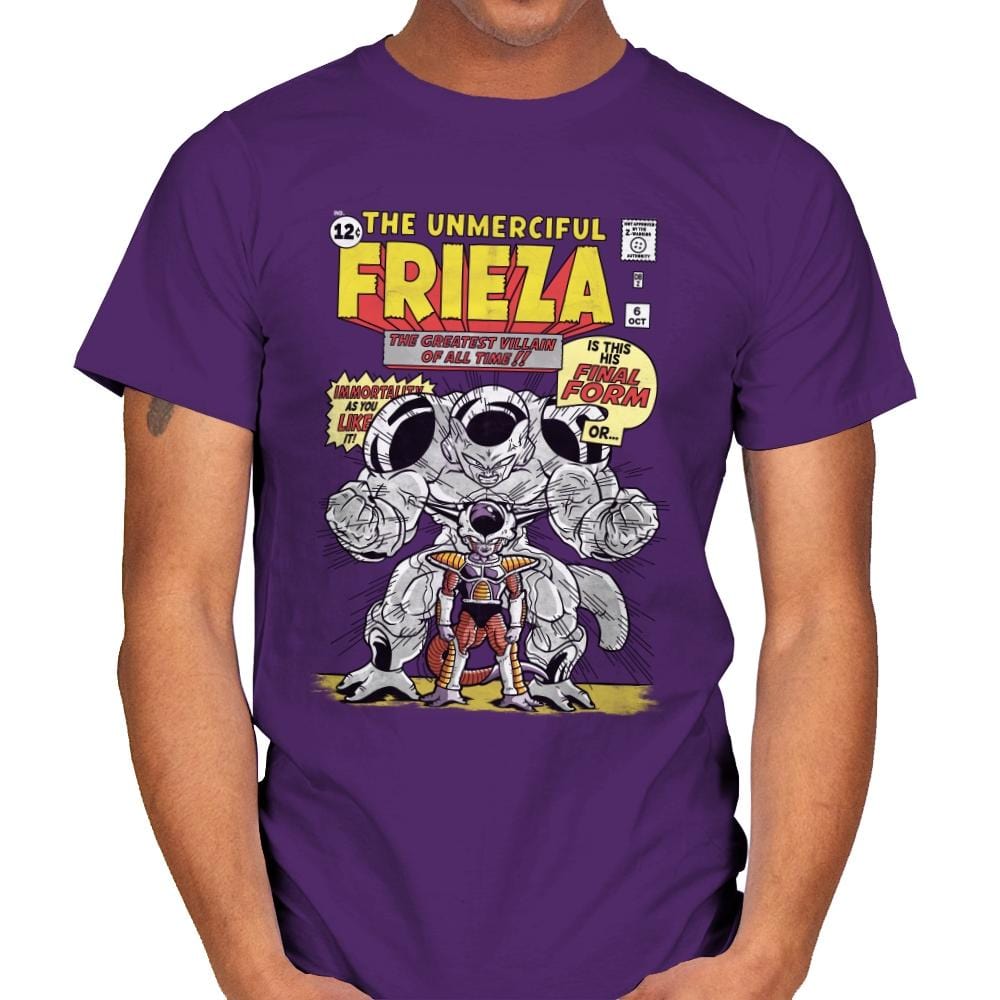 The Unmerciful Frieza - Best Seller - Mens T-Shirts RIPT Apparel Small / Purple